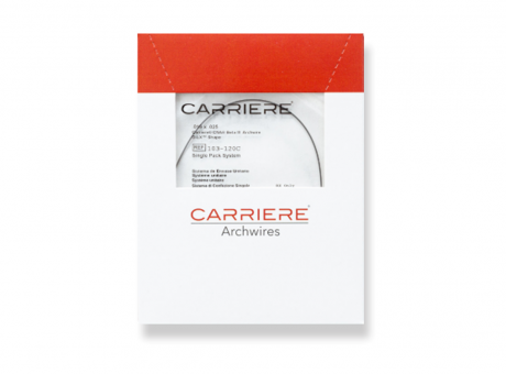 Дуга M-Series Cu Nitanium Carriere D-LX 27 Stop SP дуга .015''/0.38 мм., шт со стопором